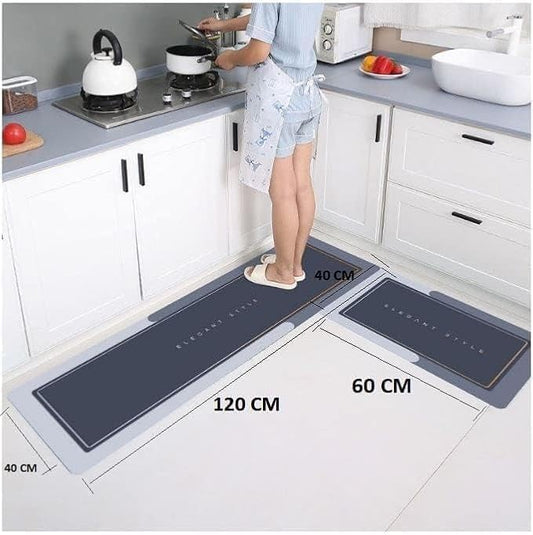 Mayo Kitchen Mat (Pack of 2) – Waterproof, Non-Slip Comfort Mat for Prolonged Standing