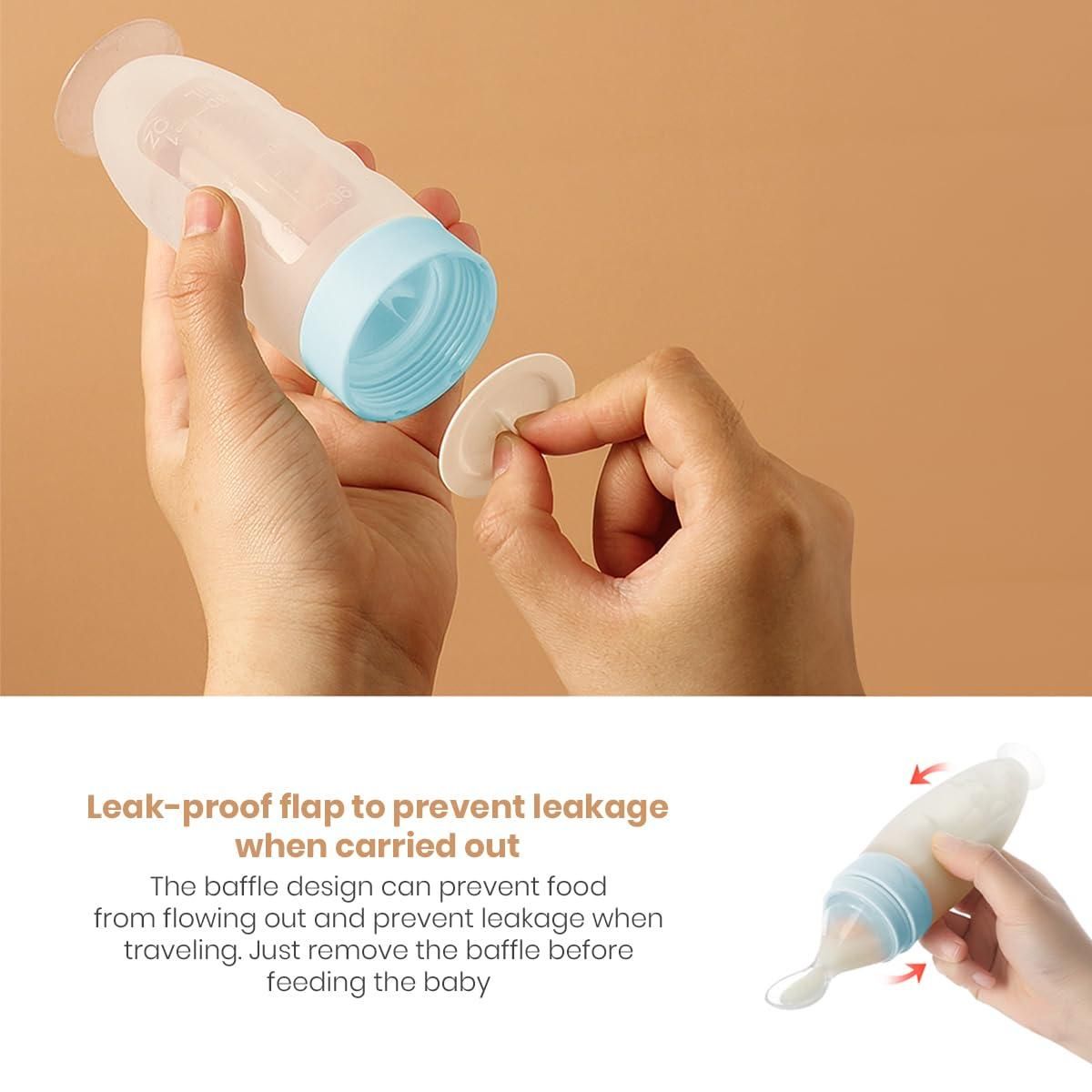 Baby Food Squeeze Feeder Spoon