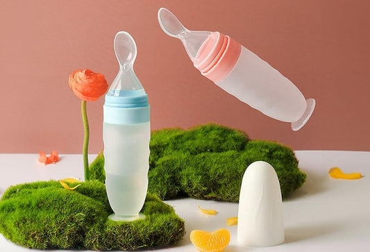 Baby Food Squeeze Feeder Spoon