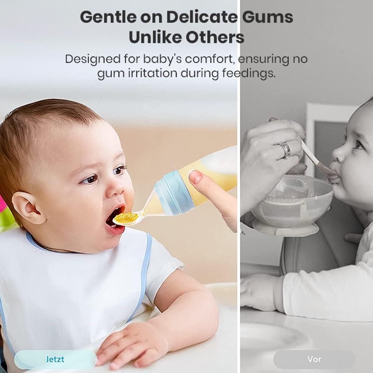 Baby Food Squeeze Feeder Spoon