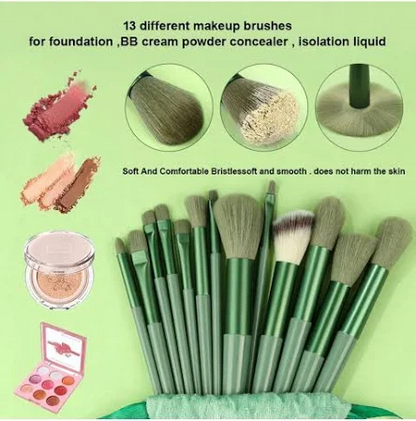 13 Pcs Makeup Brush with Pouch Set