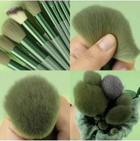 13 Pcs Makeup Brush with Pouch Set