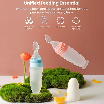 Baby Food Squeeze Feeder Spoon