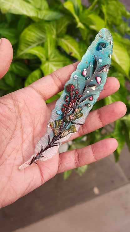 Beautiful Feather Bookmark